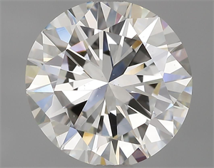 Picture of Natural Diamond 2.04 Carats, Round with Very Good Cut, F Color, VS1 Clarity and Certified by IGI