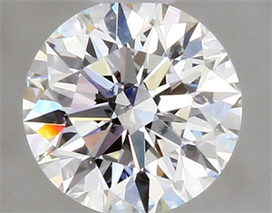 Picture of Natural Diamond 0.40 Carats, Round with Excellent Cut, F Color, SI1 Clarity and Certified by GIA