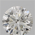 Natural Diamond 0.50 Carats, Round with Very Good Cut, K Color, VS2 Clarity and Certified by GIA