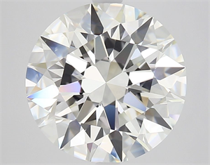 Picture of Natural Diamond 5.08 Carats, Round with Excellent Cut, H Color, VS2 Clarity and Certified by GIA