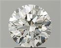 Natural Diamond 1.92 Carats, Round with Excellent Cut, H Color, VS2 Clarity and Certified by IGI