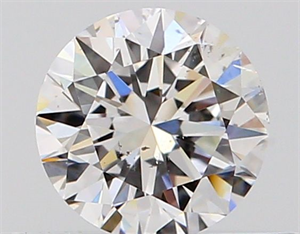 Picture of Natural Diamond 0.40 Carats, Round with Excellent Cut, E Color, SI1 Clarity and Certified by GIA