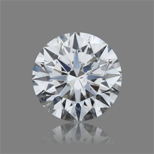 Picture of Natural Diamond 0.44 Carats, Round with Excellent Cut, F Color, I1 Clarity and Certified by GIA