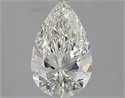 Natural Diamond 2.02 Carats, Pear with  Cut, H Color, VS2 Clarity and Certified by GIA