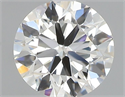 Natural Diamond 0.50 Carats, Round with Very Good Cut, J Color, VS1 Clarity and Certified by GIA