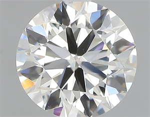 Picture of Natural Diamond 0.50 Carats, Round with Very Good Cut, J Color, VS1 Clarity and Certified by GIA