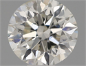 Natural Diamond 0.40 Carats, Round with Excellent Cut, H Color, SI1 Clarity and Certified by IGI