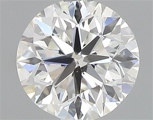 Picture of Natural Diamond 0.40 Carats, Round with Very Good Cut, G Color, VVS2 Clarity and Certified by GIA