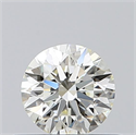 Natural Diamond 0.40 Carats, Round with Excellent Cut, K Color, VS1 Clarity and Certified by GIA