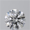 Natural Diamond 3.03 Carats, Round with Excellent Cut, D Color, VS2 Clarity and Certified by GIA