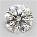 Natural Diamond 0.50 Carats, Round with Excellent Cut, J Color, VVS2 Clarity and Certified by GIA