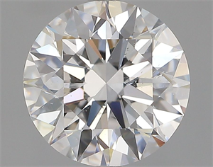 Picture of Natural Diamond 1.61 Carats, Round with Excellent Cut, D Color, SI1 Clarity and Certified by GIA