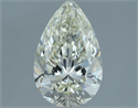 Natural Diamond 1.40 Carats, Pear with  Cut, J Color, VS1 Clarity and Certified by IGI