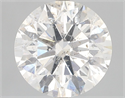 Natural Diamond 5.22 Carats, Round with Excellent Cut, H Color, SI2 Clarity and Certified by IGI