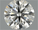 Natural Diamond 0.40 Carats, Round with Very Good Cut, G Color, SI1 Clarity and Certified by IGI