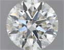 Natural Diamond 0.52 Carats, Round with Excellent Cut, I Color, VS2 Clarity and Certified by IGI