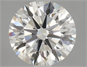 Natural Diamond 2.54 Carats, Round with Excellent Cut, J Color, VVS2 Clarity and Certified by GIA