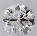 Natural Diamond 2.01 Carats, Round with Very Good Cut, F Color, VS2 Clarity and Certified by GIA