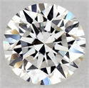 Natural Diamond 0.45 Carats, Round with Excellent Cut, H Color, VS1 Clarity and Certified by GIA