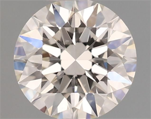 Picture of Natural Diamond 0.46 Carats, Round with Excellent Cut, H Color, SI1 Clarity and Certified by GIA