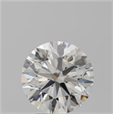 Natural Diamond 3.01 Carats, Round with Excellent Cut, I Color, VS1 Clarity and Certified by GIA