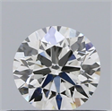 Natural Diamond 0.40 Carats, Round with Very Good Cut, I Color, SI1 Clarity and Certified by GIA