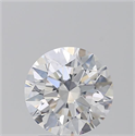 Natural Diamond 2.12 Carats, Round with Excellent Cut, D Color, SI1 Clarity and Certified by GIA