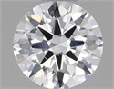 Natural Diamond 0.46 Carats, Round with Excellent Cut, E Color, SI2 Clarity and Certified by GIA