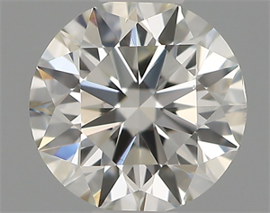 Picture of Natural Diamond 0.40 Carats, Round with Excellent Cut, H Color, VS2 Clarity and Certified by IGI