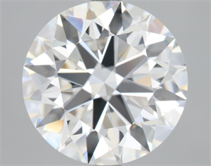 Picture of Natural Diamond 4.01 Carats, Round with Excellent Cut, E Color, VS1 Clarity and Certified by GIA