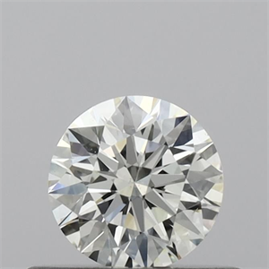 Picture of Natural Diamond 0.40 Carats, Round with Excellent Cut, I Color, VS2 Clarity and Certified by IGI