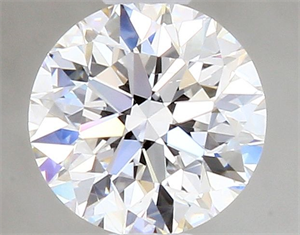 Picture of Natural Diamond 0.40 Carats, Round with Very Good Cut, E Color, SI2 Clarity and Certified by GIA