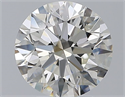 Natural Diamond 3.01 Carats, Round with Excellent Cut, I Color, VS1 Clarity and Certified by GIA