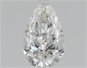 Natural Diamond 0.70 Carats, Pear with  Cut, F Color, VVS2 Clarity and Certified by GIA