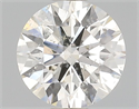 Natural Diamond 0.50 Carats, Round with Excellent Cut, K Color, I1 Clarity and Certified by GIA