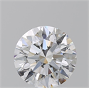 Natural Diamond 2.20 Carats, Round with Excellent Cut, D Color, VVS1 Clarity and Certified by GIA