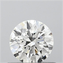 Natural Diamond 0.50 Carats, Round with Excellent Cut, J Color, SI2 Clarity and Certified by GIA