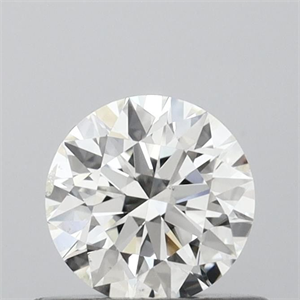 Picture of Natural Diamond 0.50 Carats, Round with Excellent Cut, J Color, SI2 Clarity and Certified by GIA