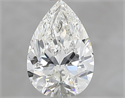 Natural Diamond 1.91 Carats, Pear with  Cut, G Color, VVS2 Clarity and Certified by IGI