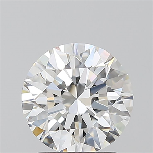 Picture of Natural Diamond 1.70 Carats, Round with Excellent Cut, E Color, IF Clarity and Certified by GIA