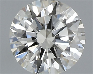 Picture of Natural Diamond 0.40 Carats, Round with Very Good Cut, K Color, VVS1 Clarity and Certified by GIA