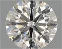 Natural Diamond 0.50 Carats, Round with Excellent Cut, H Color, SI1 Clarity and Certified by IGI