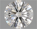 Natural Diamond 1.70 Carats, Round with Excellent Cut, E Color, VS1 Clarity and Certified by GIA