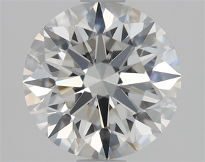 Picture of Natural Diamond 1.32 Carats, Round with Excellent Cut, F Color, IF Clarity and Certified by GIA