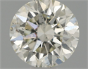 Natural Diamond 0.41 Carats, Round with Excellent Cut, I Color, SI1 Clarity and Certified by IGI