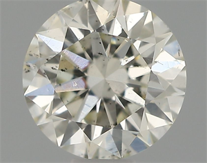 Picture of Natural Diamond 0.41 Carats, Round with Excellent Cut, I Color, SI1 Clarity and Certified by IGI