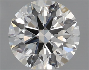 Picture of Natural Diamond 0.40 Carats, Round with Excellent Cut, J Color, VS2 Clarity and Certified by GIA