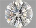 Natural Diamond 1.80 Carats, Round with Excellent Cut, I Color, VS1 Clarity and Certified by GIA