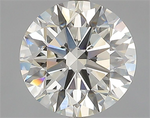 Picture of Natural Diamond 1.80 Carats, Round with Excellent Cut, I Color, VS1 Clarity and Certified by GIA