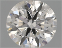 Natural Diamond 0.40 Carats, Round with Excellent Cut, G Color, SI2 Clarity and Certified by IGI